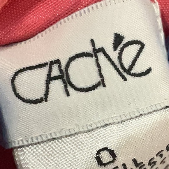 Vintage Cache Pink Strapless Lace Peplum Sheath Cocktail Dress Size 0 XXS XS - Picture 6 of 8